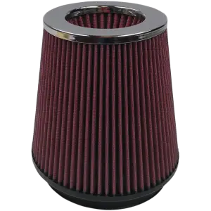 S&B Filters - KF-1016 | S&B Filters Air Filter For Intake Kits 75-2557 Oiled Cotton Cleanable 6 Inch Red - Image 2