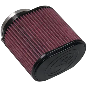 S&B Filters - KF-1029 | S&B Filters Air Filter For Intake Kits 75-5013 Cotton Cleanable Red - Image 1