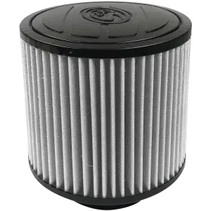 KF-1055D | S&B Filters Air Filter For Intake Kits 75-5061D, 75-5059D Dry Extendable White