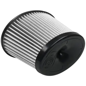 KF-1058D | S&B Filters Air Filter For Intake Kits 75-5081D, 75-5083D, 75-5108D, 75-5077D, 75-5076D, 75-5067D, 75-5079D Dry Extendable White