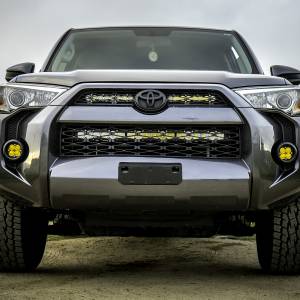 Baja Designs - 447509 | Baja Designs S8 Dual 10 Inch Upper Grille LED Light Bar Kit For Toyota 4 Runner | 2014-2018 | Spot Light Pattern, Clear - Image 2