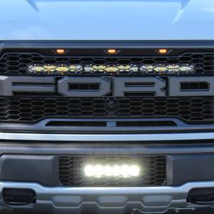 Baja Designs - 447557 | Baja Designs OnX6+ 10 Inch Lower Grille LED Light Bar Kit For Ford F-150 Raptor | 2017-2020 - Image 2