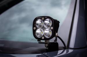 Baja Designs - 447620 | Baja Designs Squadron Pro A-Pillar LED Light Pod Kit For Ford F-150 / F1-50 Raptor | 2015-2020 | Spot Light Pattern, Clear - Image 2