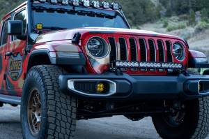 Baja Designs - 447657UP | Baja Designs OnX6+ 30 Inch Bumper LED Light Bar Kit For Jeep Gladiator JT / Wrangler JL | 2018-2022 | Driving/Combo Light Pattern, Clear, Upfitter Wiring, ONLY Fit OE Plastic Bumper - Image 2
