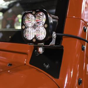 Baja Designs - 447797 | Baja Designs Squadron Pro A-Pillar LED Light Pod Kit For Jeep Wrangler JK | 2007-2018 - Image 2