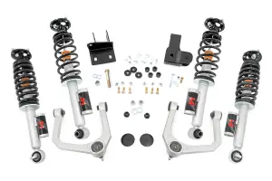 51547 | Rough Country 3.5 Inch Lift Kit For Ford Bronco 4WD | 2021-2024 | M1R Reservoir Struts