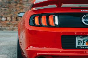 Morimoto - LF421.2 | Morimoto XB LED Tail Lights For Ford Mustang | 2013-2014 | Pair, Facelift, Red - Image 5