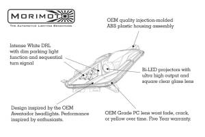 Morimoto - LF463 | Morimoto XB LED Headlights With Sequential Turn Signals For Chevrolet Corvette C7 | 2014-2019 | Pair - Image 7