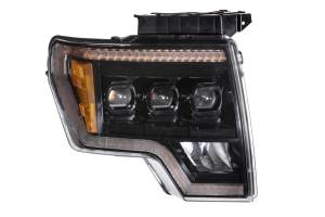 Morimoto - LF506-A-ASM | Morimoto XB LED Headlights With Amber Side Marker, Sequential Turn Signal, Amber DRL For Ford F-150 | 2009-2014 | Pair - Image 2
