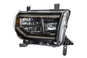 Morimoto - LF533-A-ASM | Morimoto XB LED Headlights With Amber Side Marker, Sequential Turn Signal, Amber DRL For Toyota Tundra/Sequoia | 2007-2018 | Pair - Image 4