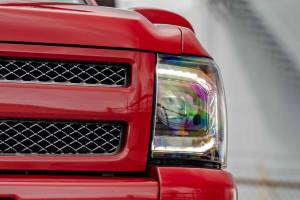 Morimoto - LF540.2-ASM | Morimoto XB LED Headlights With Amber Side Marker, Sequential Turn Signal, White DRL For Chevrolet Silverado | 2007-2013 | Pair - Image 9