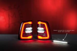 Morimoto - LF724 | Morimoto XB LED Tail Lights For Dodge Ram | 2009-2018 | Pair, Smoked (Gen 2) - Image 7