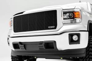 T-Rex Billet - 20208B | T-Rex Billet Series Grille | Horizontal | Aluminum | Black | 1 Pc | Insert - Image 3