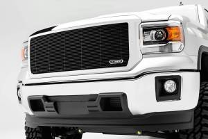 T-Rex Billet - 20211 | T-Rex Billet Series Grille | Horizontal | Aluminum | Polished | 1 Pc | Insert - Image 4