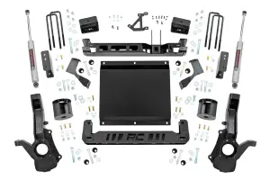 13230 | Rough Country 4 Inch Lift Kit | Strut Spacers / N3 Rear Shocks (2023-2024 Colorado, Canyon 4WD)