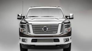 20785 | T-Rex Billet Series Grille | Horizontal | Aluminum | Polished | 3 Pc | Insert