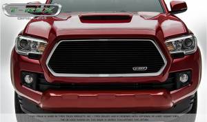 T-Rex Billet - 20942B | T-Rex Billet Series Grille | Horizontal | Aluminum | Black | 1 Pc | Insert | Incl. Logo Mounting Plate - Image 5