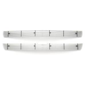 21075 | T-Rex Billet Series Grille | Horizontal | Aluminum | Polished | 2 Pc | Overlay