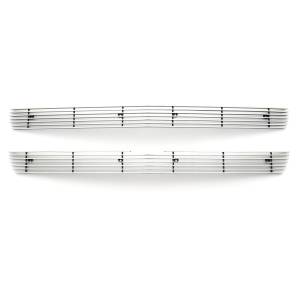 T-Rex Billet - 21075 | T-Rex Billet Series Grille | Horizontal | Aluminum | Polished | 2 Pc | Overlay - Image 1