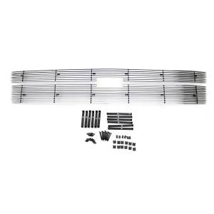 21114 | T-Rex Billet Series Grille | Horizontal | Aluminum | Polished | 2 Pc | Overlay