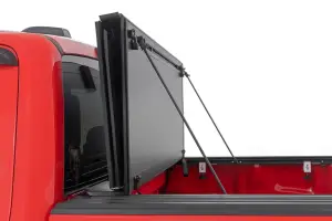 Rough Country - 49214651 | Rough Country Hard Tri-Fold Flip Up Tonneau Bed Cover For Ford F-250/F-350 Super Duty | 2008-2016 | 6'10" Bed - Image 7