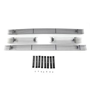 T-Rex Billet - 21546 | T-Rex Billet Series Grille | Horizontal | Aluminum | Polished | 4 Pc | Overlay - Image 2