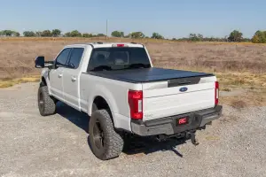 Rough Country - 49220651 | Rough Country Hard Tri-Fold Flip Up Bed Cover (2017-2024 F250, F350 Super Duty 2WD/4WD | 6'10" Bed) - Image 10