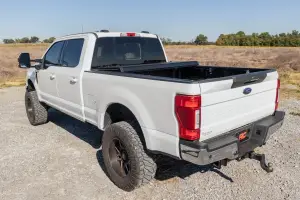 Rough Country - 49220651 | Rough Country Hard Tri-Fold Flip Up Bed Cover (2017-2024 F250, F350 Super Duty 2WD/4WD | 6'10" Bed) - Image 11