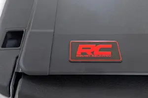 Rough Country - 49318650 | Rough Country Hard Tri-Fold Flip Up Bed Cover (2010-2018 Ram 1500 2WD/4WD | 2010-2024 Ram 2500 2WD/4WD | 6'4" Bed) - Image 9