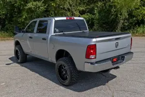Rough Country - 49318650 | Rough Country Hard Tri-Fold Flip Up Bed Cover (2010-2018 Ram 1500 2WD/4WD | 2010-2024 Ram 2500 2WD/4WD | 6'4" Bed) - Image 10