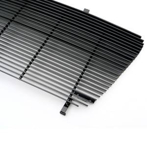 T-Rex Billet - 21556B | T-Rex Billet Series Grille | Horizontal | Aluminum | Black | 1 Pc | Insert | Full Opening | Replaces Factory Center Grille - Image 4
