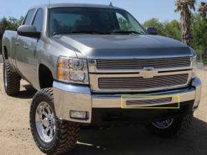 T-Rex Billet - 25112 | T-Rex Billet Series Bumper Grille | Horizontal | Aluminum | Polished | 1 Pc | Bolt-On | Top Steel Bumper Opening - Image 5