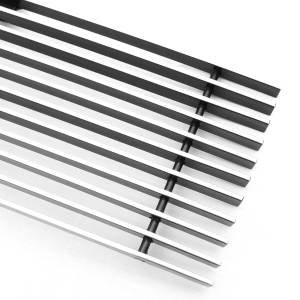 T-Rex Billet - 25569 | T-Rex Billet Series Bumper Grille | Horizontal | Aluminum | Polished | 1 Pc | Bolt-On - Image 2
