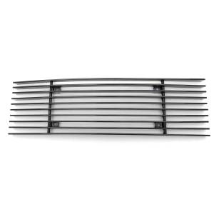 T-Rex Billet - 25573B | T-Rex Billet Series Bumper Grille | Horizontal | Aluminum | Black | 1 Pc | Insert - Image 2