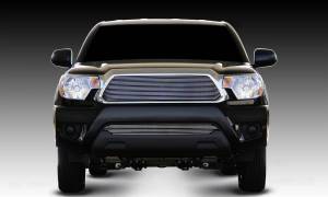 25938 | T-Rex Billet Series Bumper Grille | Horizontal | Aluminum | Polished | 1 Pc | Overlay