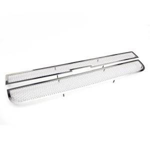 54126 | T-Rex Upper Class Series Mesh Grille | Small Mesh | Stainless Steel | Polished | 2 Pc | OverlayÊ[Available While Supplies Last]