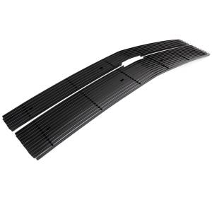 T-Rex Billet - 20121B | T-Rex Billet Series Grille Assembly | Horizontal | Aluminum | Black | 2 Pc | Replacement - Image 2