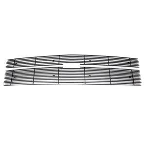 T-Rex Billet - 20121B | T-Rex Billet Series Grille Assembly | Horizontal | Aluminum | Black | 2 Pc | Replacement - Image 3