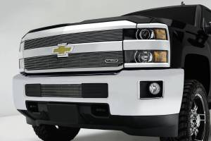 T-Rex Billet - 21122 | T-Rex Billet Series Grille | Horizontal | Aluminum | Polished | 2 Pc | Overlay - Image 5