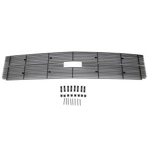 T-Rex Billet - 21122B | T-Rex Billet Series Grille | Horizontal | Aluminum | Black | 2 Pc | Overlay - Image 1