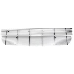 T-Rex Billet - 21126 | T-Rex Billet Series Grille | Horizontal | Aluminum | Polished | 2 Pc | Overlay - Image 1