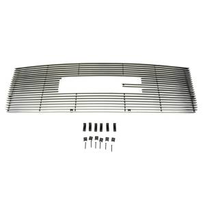 T-Rex Billet - 21205 | T-Rex Billet Series Grille | Horizontal | Aluminum | Polished | 1 Pc | Overlay | Bolt On | w/Logo Opening - Image 1