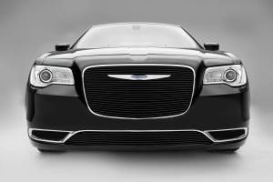 21436B | T-Rex Billet Series Grille | Horizontal | Aluminum | Black | 1 Pc | Overlay