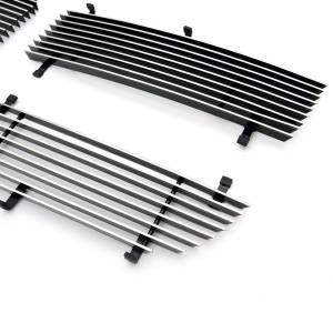 T-Rex Billet - 21452 | T-Rex Billet Series Grille | Horizontal | Aluminum | Polished | 4 Pc | Replacement - Image 2