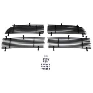 21452B | T-Rex Billet Series Grille | Horizontal | Aluminum | Black | 4 Pc | Replacement