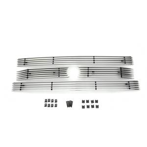 T-Rex Billet - 21573 | T-Rex Billet Series Grille | Horizontal | Aluminum | Polished | 4 Pc | Overlay - Image 1