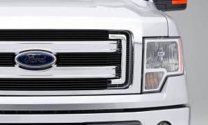 T-Rex Billet - 21573B | T-Rex Billet Series Grille | Horizontal | Aluminum | Black | 4 Pc | Overlay - Image 7