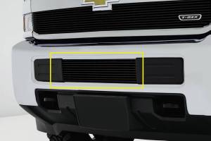 T-Rex Billet - 25122B | T-Rex Billet Series Bumper Grille | Horizontal | Aluminum | Black | 1 Pc | Overlay - Image 3