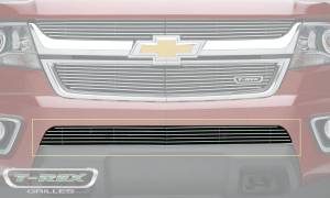 T-Rex Billet - 25267 | T-Rex Billet Series Bumper Grille | Horizontal | Aluminum | Polished | 1 Pc | Overlay - Image 2