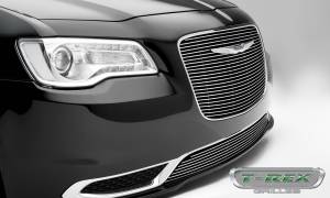 T-Rex Billet - 25436 | T-Rex Billet Series Bumper Grille | Horizontal | Aluminum | Polished | 1 Pc | Overlay - Image 2